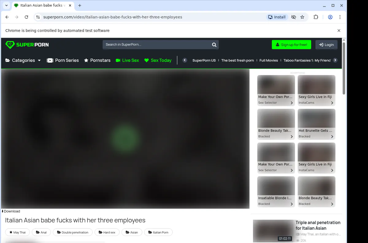 Superporn Video Downloader screenshot 2